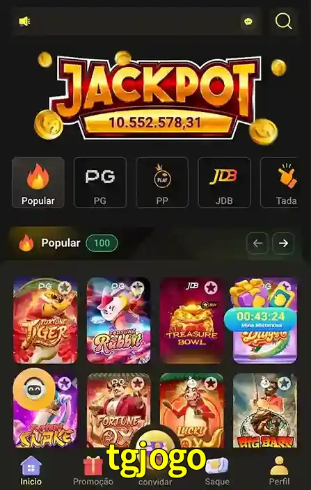 Promoções Especiais no tgjogo App